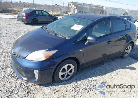 2012 Toyota Prius Two from USA, damaged, VIN JTDKN3DU3C1614208